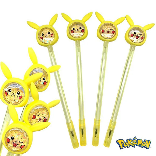 CANETA POKÉMON GLITTER - PIKACHU